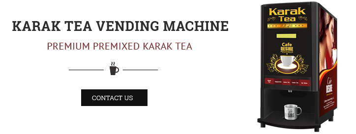 Cafe Desire Karak Chai and Coffee Vending Machine